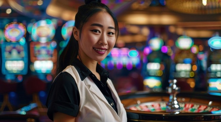 Microgaming slot interface on betwin188.chat showing reel layout and bet controls